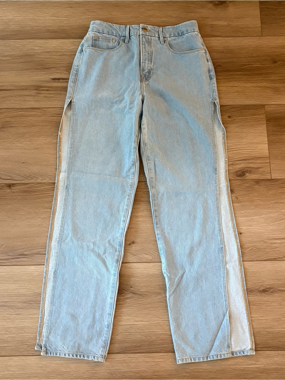 Good American Split-Side Jeans